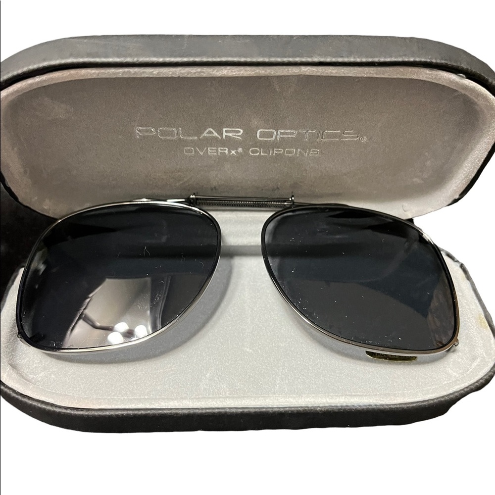 Polar Optics Overrx Clipons Sunglasses